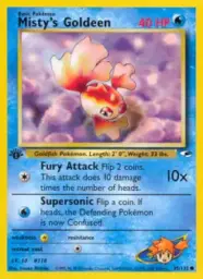 Misty's Goldeen · Gym Heroes · 85/132