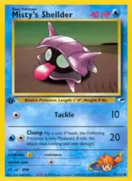 Misty's Shellder · Gym Heroes · 89/132