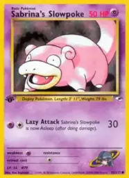 Sabrina's Slowpoke · Gym Heroes · 95/132