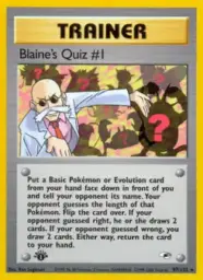 Blaine's Quiz #1 · Gym Heroes · 97/132