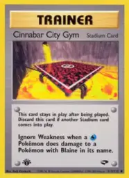 Cinnabar City Gym · Gym Challenge · 113/132