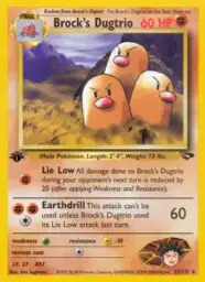 Brock's Dugtrio · Gym Challenge · 22/132