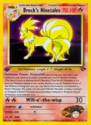 Brock's Ninetales · Gym Challenge · 3/132