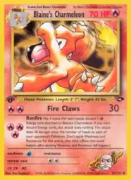 Blaine's Charmeleon · Gym Challenge · 31/132