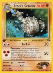Brock's Graveler · Gym Challenge · 34/132