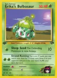 Erika's Bulbasaur · Gym Challenge · 39/132