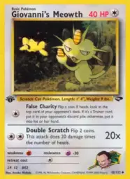 Giovanni's Meowth · Gym Challenge · 43/132