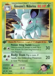 Giovanni's Nidorina · Gym Challenge · 44/132