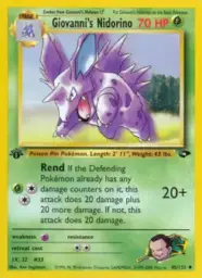 Giovanni's Nidorino · Gym Challenge · 45/132