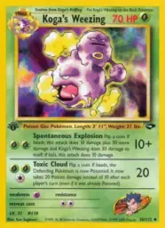 Koga's Weezing · Gym Challenge · 50/132