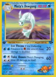 Misty's Dewgong · Gym Challenge · 54/132