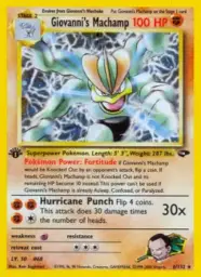 Giovanni's Machamp · Gym Challenge · 6/132
