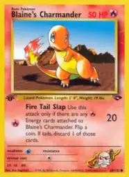 Blaine's Charmander · Gym Challenge · 60/132