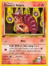 Blaine's Vulpix · Gym Challenge · 66/132