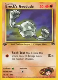 Brock's Geodude · Gym Challenge · 68/132