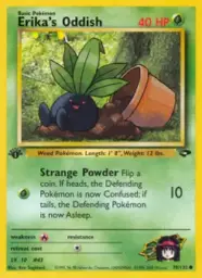 Erika's Oddish · Gym Challenge · 70/132