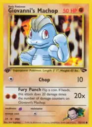 Giovanni's Machop · Gym Challenge · 72/132