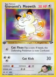 Giovanni's Meowth · Gym Challenge · 74/132