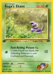 Koga's Ekans · Gym Challenge · 77/132