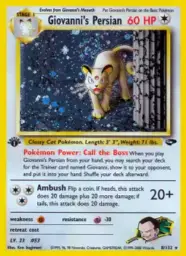 Giovanni's Persian · Gym Challenge · 8/132
