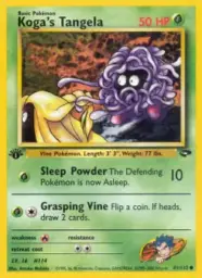 Koga's Tangela · Gym Challenge · 81/132