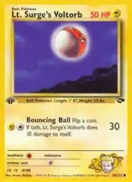 Lt. Surge's Voltorb · Gym Challenge · 86/132