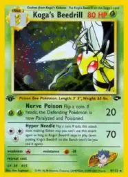 Koga's Beedrill · Gym Challenge · 9/132