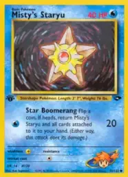 Misty's Staryu · Gym Challenge · 92/132