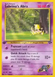 Sabrina's Abra · Gym Challenge · 94/132