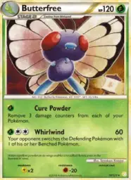 Butterfree · HeartGold SoulSilver · 16/123