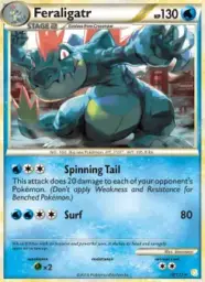 Feraligatr · HeartGold SoulSilver · 20/123