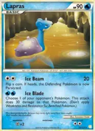 Lapras · HeartGold SoulSilver · 24/123