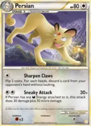 Persian · HeartGold SoulSilver · 27/123