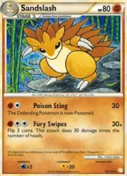 Sandslash · HeartGold SoulSilver · 29/123