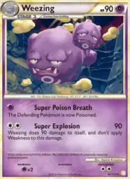 Weezing · HeartGold SoulSilver · 34/123