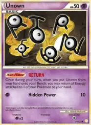Unown · HeartGold SoulSilver · 54/123