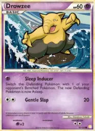 Drowzee · HeartGold SoulSilver · 62/123