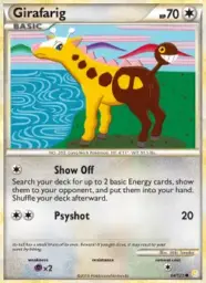 Girafarig · HeartGold SoulSilver · 64/123