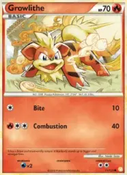 Growlithe · HeartGold SoulSilver · 65/123
