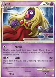 Jynx · HeartGold SoulSilver · 69/123