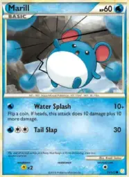 Marill · HeartGold SoulSilver · 74/123