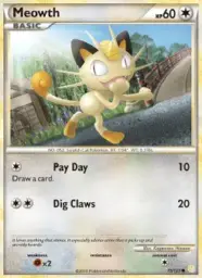 Meowth · HeartGold SoulSilver · 75/123
