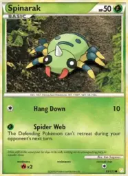 Spinarak · HeartGold SoulSilver · 83/123