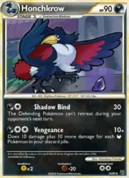 Honchkrow · Undaunted · 16/90