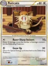 Raticate · Undaunted · 34/90