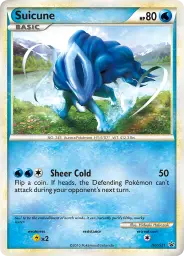 Suicune · HGSS Black Star Promos · HGSS21/25