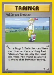 Reference image of Pokémon Breeder, Legendary Collection