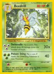 Reference image of Beedrill, Legendary Collection