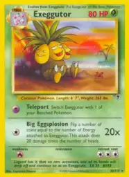 Reference image of Exeggutor, Legendary Collection