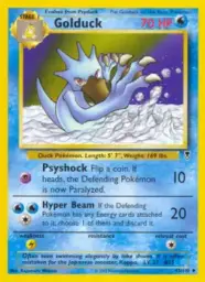 Reference image of Golduck, Legendary Collection